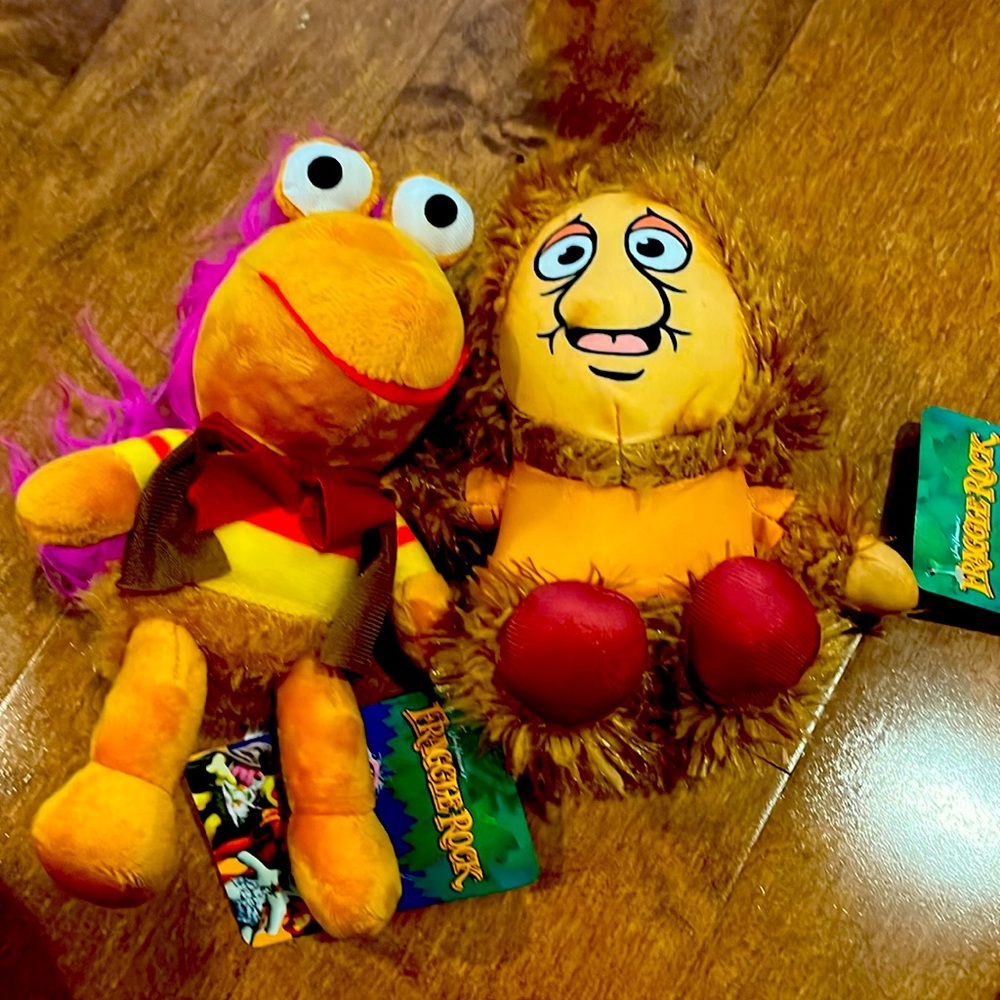 Brand new fraggle rock plushies best offer 2 set